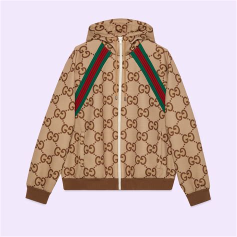 Gucci Jumbo GG Zip Jacket 